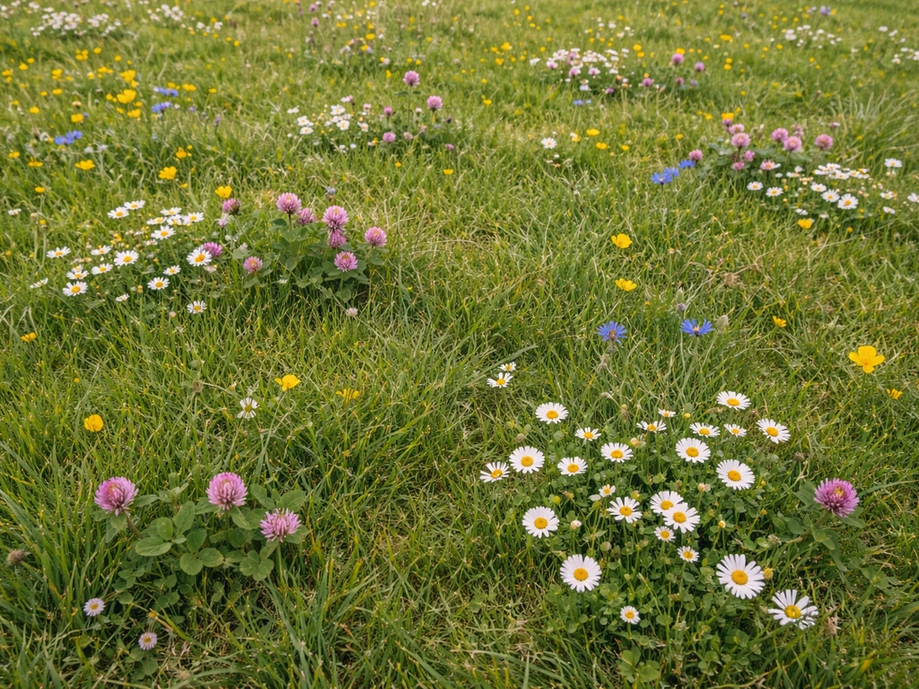 Wilde bloemen gazon: gids voor diagnose en aanleg in NL