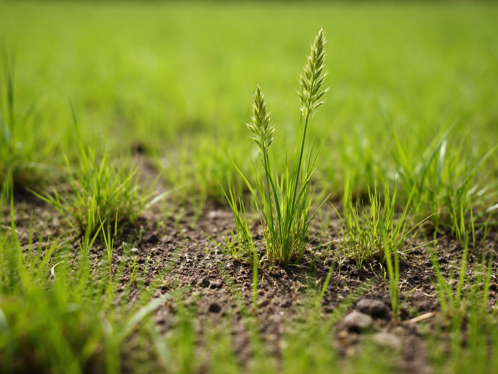 Wild gras in nieuw gazon: herken, oorzaken en aanpak