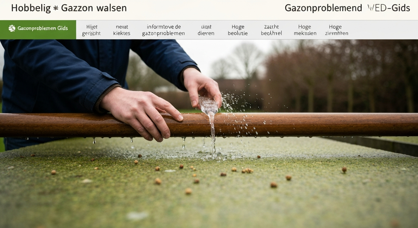 Hobbelig gazon walsen: wanneer, hoe en alternatieven voor Nederlandse tuinen