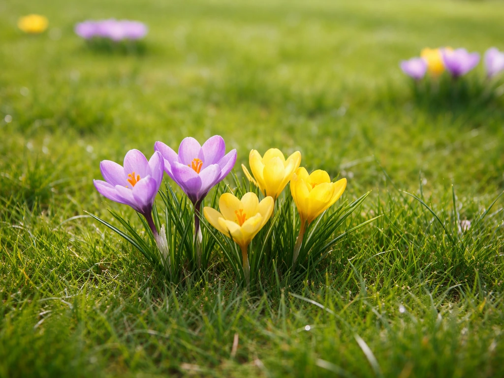 Krokussen planten in gazon: stappenplan voor succes in NL