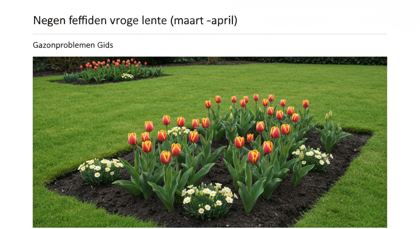 Tulpen planten in gazon: complete gids, timing en praktische tips