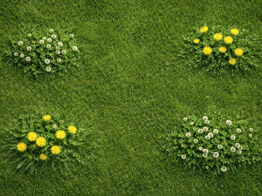 Klaver en paardenbloemen in gazon aanpakken en voorkomen
