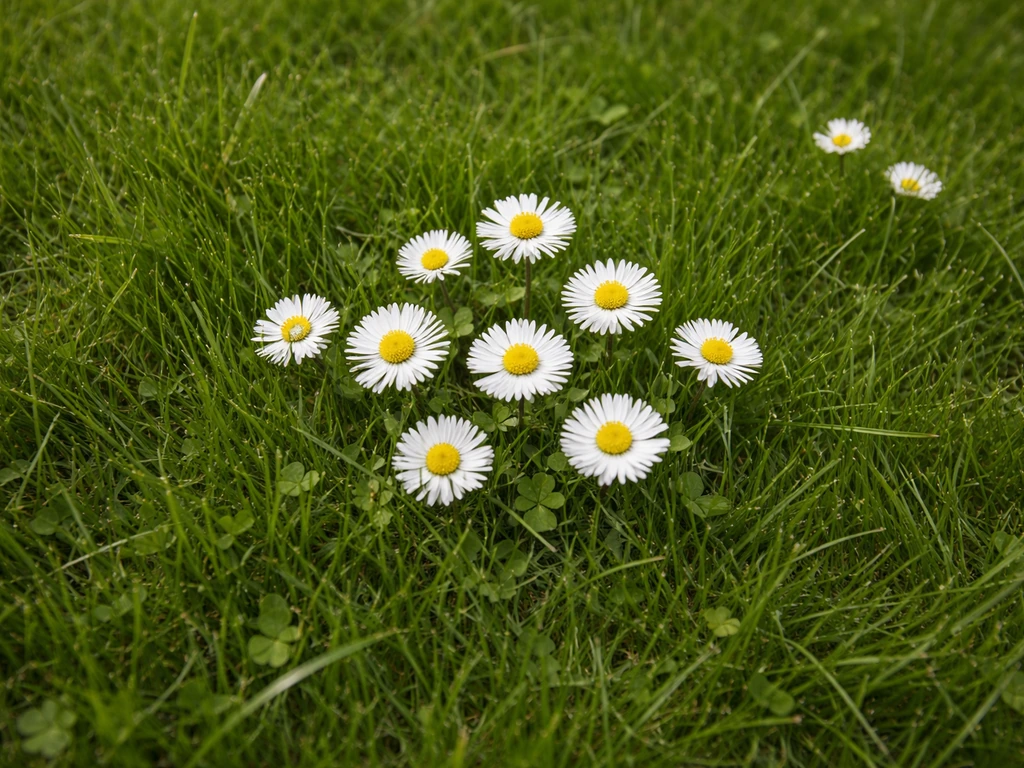 Madeliefjes in het gazon verwijderen en voorkomen in NL
